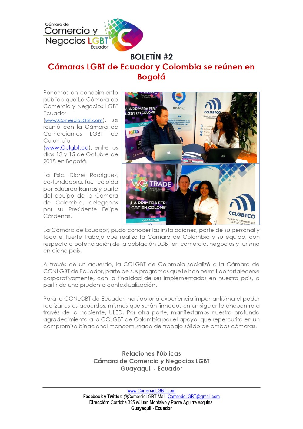 Cámaras-LGBT-de-Ecuador-y-Colombia-se-reúnen-en-Bogotá-Cámara-de-Comercio-y-Negocios-LGBT-de-Ecuador