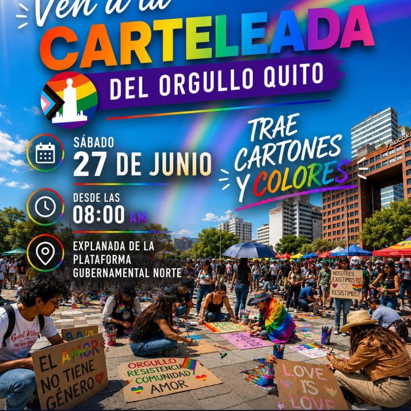 Turismo LGBTQ+ en Ecuador: El Orgullo Quito 2026 activa su agenda con un evento masivo al norte de la ciudad