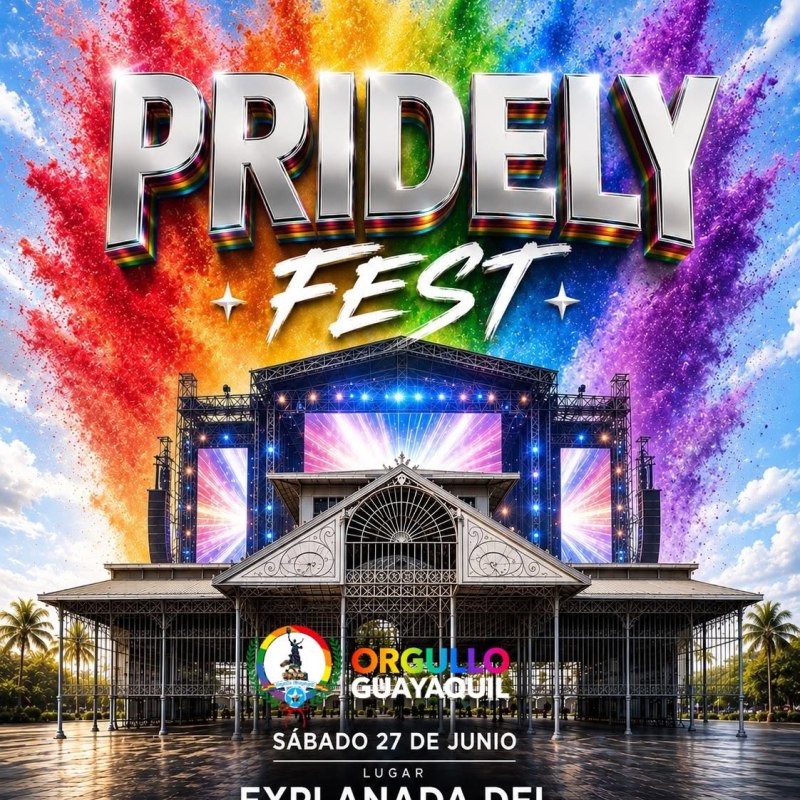 Guayaquil eleva su Orgullo: El emblemático Palacio de Cristal será la sede oficial del evento este año